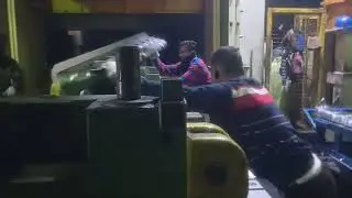 caparo  press machine work