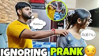 IGNORING PRANK ON HUSBAND🤣| husband wife best prank😂 | Prank On Husband |  MrandMrsGautam