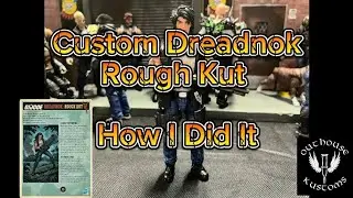 GI Joe Classified Custom Dreadnok Rough Kut How I Did It #gijoeclassified #actionfigures #custom 