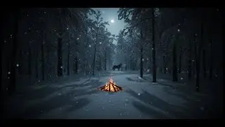 Something Was Watching the Fire | Silent POV Winter Survival