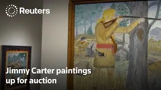 Jimmy Carter paintings and personal items up for auction | REUTERS