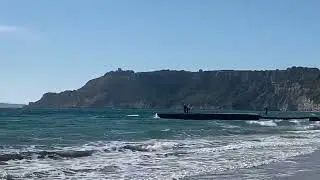 Enjoy the calm vibe and soft sand at Arillas Beach, Corfu Greece #corfu #corfubeaches #travel