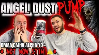 DMAA, DMHA, ERIA, ALPHA YO + MORE 💀 | SKULL LABS ANGEL DUST PUMP PRE WORKOUT REVIEW ⚠️
