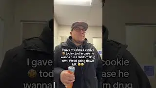 My boss ain&rsquo;t safe!! 😂 #tiktok #humor #funny #comedy #reels #work #boss #shorts #jokes #memes #fyp