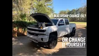 2014-2018 Silverado OIL CHANGE - step by step
