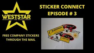 Sticker Connect Episode # 3: Free Stickers By Mail