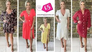 *MASSIVE* E5P EVERYTHING 5 POUNDS HAUL TRY-ON CHEAP CLOTHES ZARA PRIMARK NEW ARRIVALS SPRING SUMMER