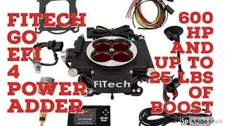 FiTech Go EFI 600 Power Adder 30004 Fuel Injection for Third Gen Camaro