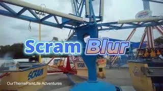 🎢 SCRAM BLUR THRILLS! 🤯 On-Ride POV at Fun Spot America 🎥🎡