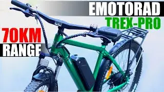 🚨EMotorad T-Rex Pro Review🚨70+ KM Range | India&rsquo;s Most Powerful E-Cycle With Integrated Display