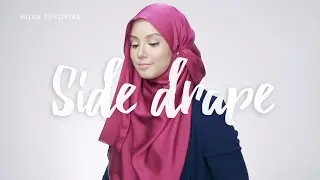 Hijab Tutorial: Side Drape