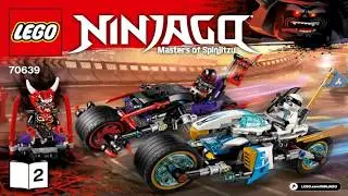 LEGO Ninjago 2018 STREET RACE OF SNAKE JAGUAR 70639 Лего Ниндзяго Уличная погоня #2