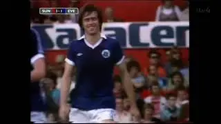 Sunderland v Everton 16-08-1980