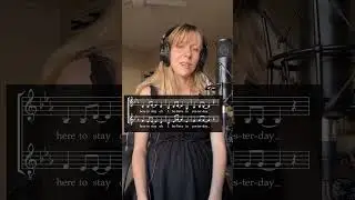 &ldquo;Yesterday&rdquo; harmony breakdown #sing #harmony #choir #oldies