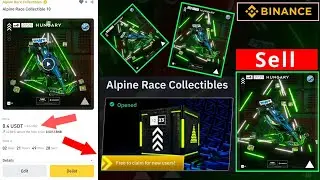 Как продать Alpine NFT на Binance