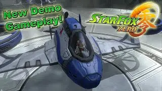 Star Fox Zero - New Demo Gameplay! New Area 3 Footage! (Direct Feed, 60 FPS)