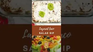 Taco Dip with Meat (Keto, Low Carb) #shorts