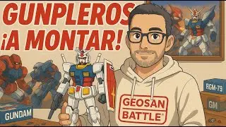 Gunpleros!!! Hoy montamos el Kit del Amigo Invisible de Geosan Battle