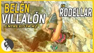 BEL&Eacute;N VILLAL&Oacute;N en RODELLAR - ENTREVISTA ESCALADA DEPORTIVA CHILE van camper life CATALU&Ntilde;A Spain