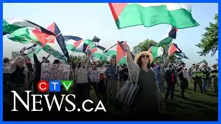 Protests at Montreal cycling Grand Prix against Israel-Premier Tech team