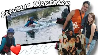 Republic Wakepark Nuvali | Wakeboarding with Daniel Matsunaga | Valentines Date #wakeboarding
