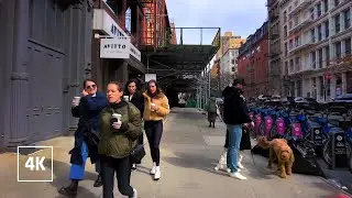 New York City Daytime Walk ☀️ From SoHo to East Village via Legendary Washington Square Park