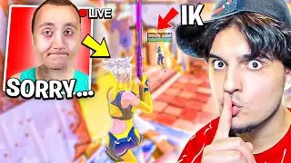 ik 1vs1 paraduze in een solo potje tijdens zijn livestream...