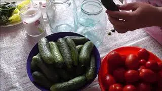 ЗАГОТОВКА В ЗИМУ / ПОМИДОРЫ / ОГУРЦЫ / АССОРТИ