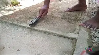 Brick floor cleaning | DIY.