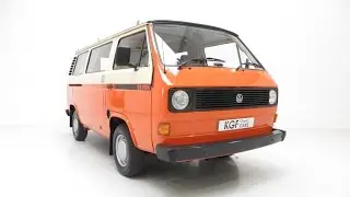 An Award Winning Original VW T25 Devon Moonraker with Just 20,139 Miles - SOLD!