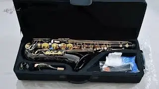 nickel plated tenor saxophone