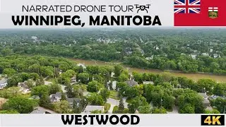 🌳 Westwood, Winnipeg, Manitoba 🌳 4K Drive