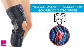 Rodillera para gonartrosis Medi Soft OA Light - Como tomarse las medidas y uso.