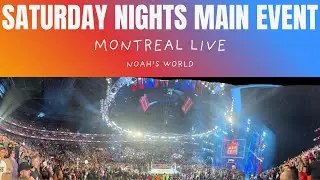 WWE Saturday Nights Main Event in Montreal Was AMAZING!!!!!