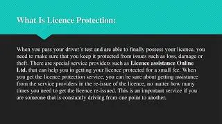 Licence Assistance Online Internet - Who Needs to Get Comprehensive Licence Protection Services