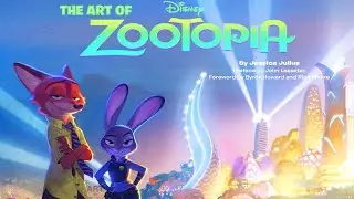 The Art of Zootopia (Disney Pixar) - Quick Flip through Artbook - Oscar Best Animation! #zootopia2