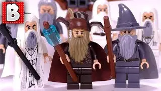 Every LEGO Wizard LOTR Minifigure Ever Made!!!