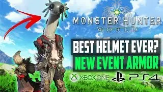 HOW TO Get The BEST Helm In MHW Now! NEW Wiggler Head Helm Event! Monster Hunter World Event Armor