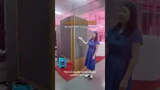outdoor led totem led standee with 4G/WIFI APP management #leddisplaymanufacturer #ledvdi
