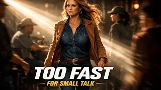 Too Fast for Small Talk 🔥 Extra-Upbeat Country Trap | Confident Southern Female Anthe