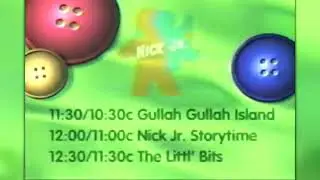 My Nick Jr. Coming Up Bumpers (October 1994–July 1995)