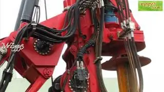 Hydraulic Piling Rotary Drill Rig Sany SR150C Walk Around