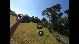 Dowel Rod RC Plane - Test Flight