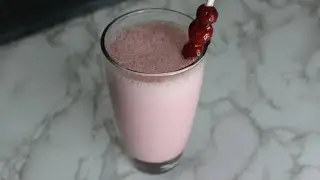 Creamy Cherry Milkshake! ~Tasty & Quick Recipes