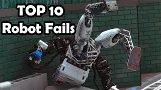 Top 10 funny robots malfunctions and robot fails (silly robots fail)