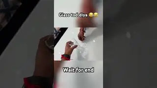 Glass tod diya || Sourav joshi vlog #shorts #souravjoshivlogs #youtubeshorts #souravjoshishorts