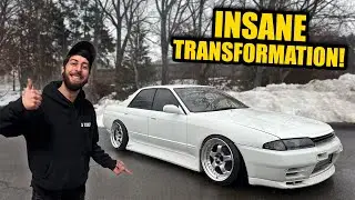 Turning My R32 Sedan into a GT-R (Cheap Front End Swap)
