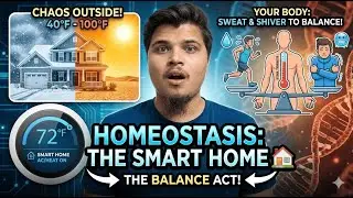 হোমিওস্টেসিস । Homeostasis । The Smart Home Story । BioGolpo । #হোমিওস্টেসিস #homeostasis