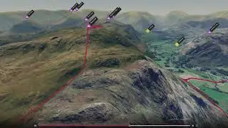 Place Fell (Far Eastern Lake District) - 3D fly-through
