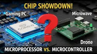 Microprocessor vs Microcontroller: Don&rsquo;t Get Confused! 🤯#microcontroller #microprocesser